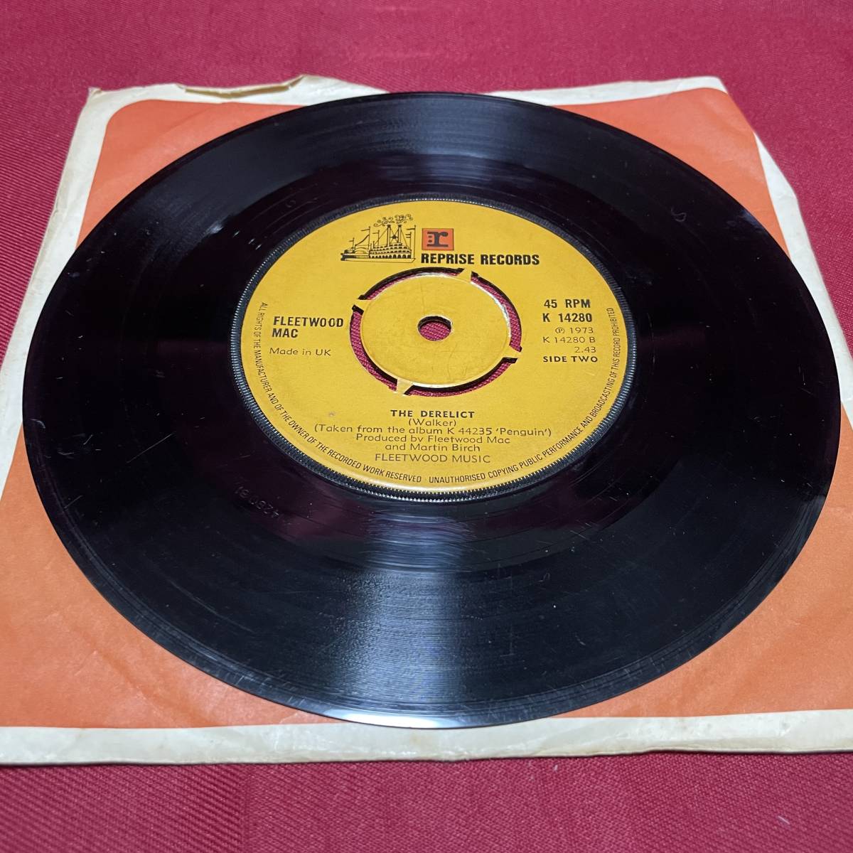 ◆UKorg7”s!◆FLEETWOOD MAC◆DID YOU EVER LOVE ME◆_画像6