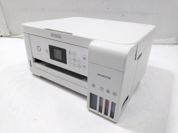 ♪動作品 EPSON エプソン A4 インクジェット プリンター 複合機 エコタンク EW-M571TW I122215H @140♪_画像1