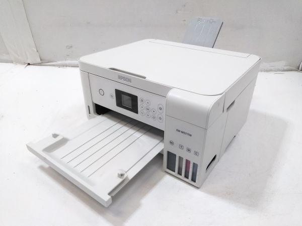 ♪動作品 EPSON エプソン A4 インクジェット プリンター 複合機 エコタンク EW-M571TW I122215H @140♪_画像6