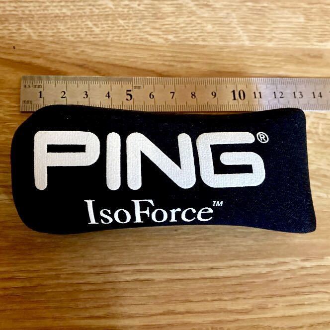 PING ピン パターカバー IsoForce アイソフォース ピン型 ブレード型 ヘッドカバー ピンタイプ ブレードタイプ クラシック ネオプレン 黒_画像4