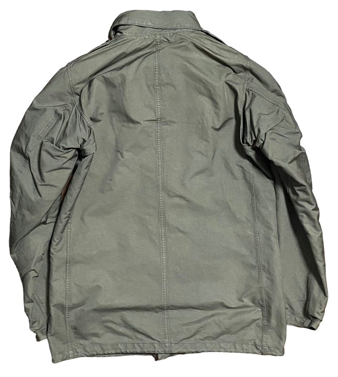 2006aw STONE ISLAND ストーンアイランド M-65型 コットンポリ ウールライナー付き ミリタリー ジャケット オリーブ M