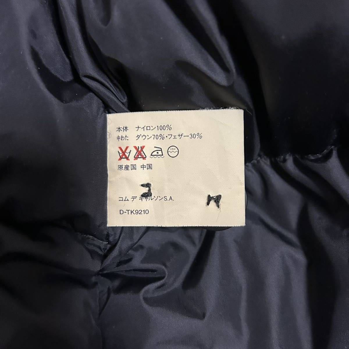 90s COMME des GARCONS SHIRT 比翼ダウンコート アーカイブ 初期 archive homme plus 田中オム コムデギャルソン raf simons helmut lang_画像9