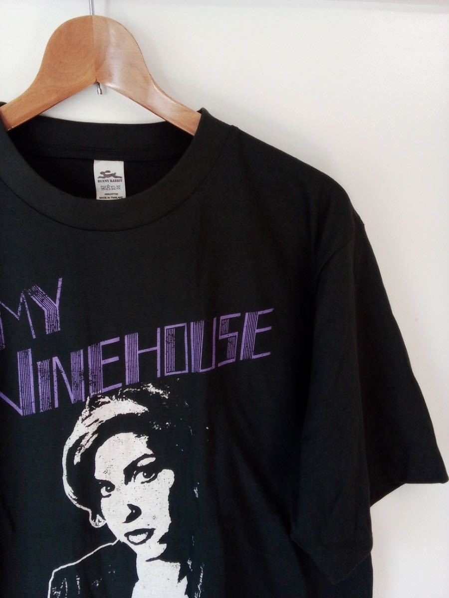 エイミー・ワインハウス Amy Wainehouse バンドTシャツ(XL)E50_画像3