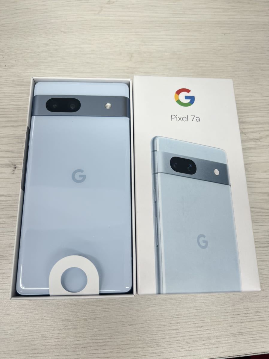 新品 Google Pixel 7a 128GB Sea（水色） グーグルピクセル7a (51500)_画像4