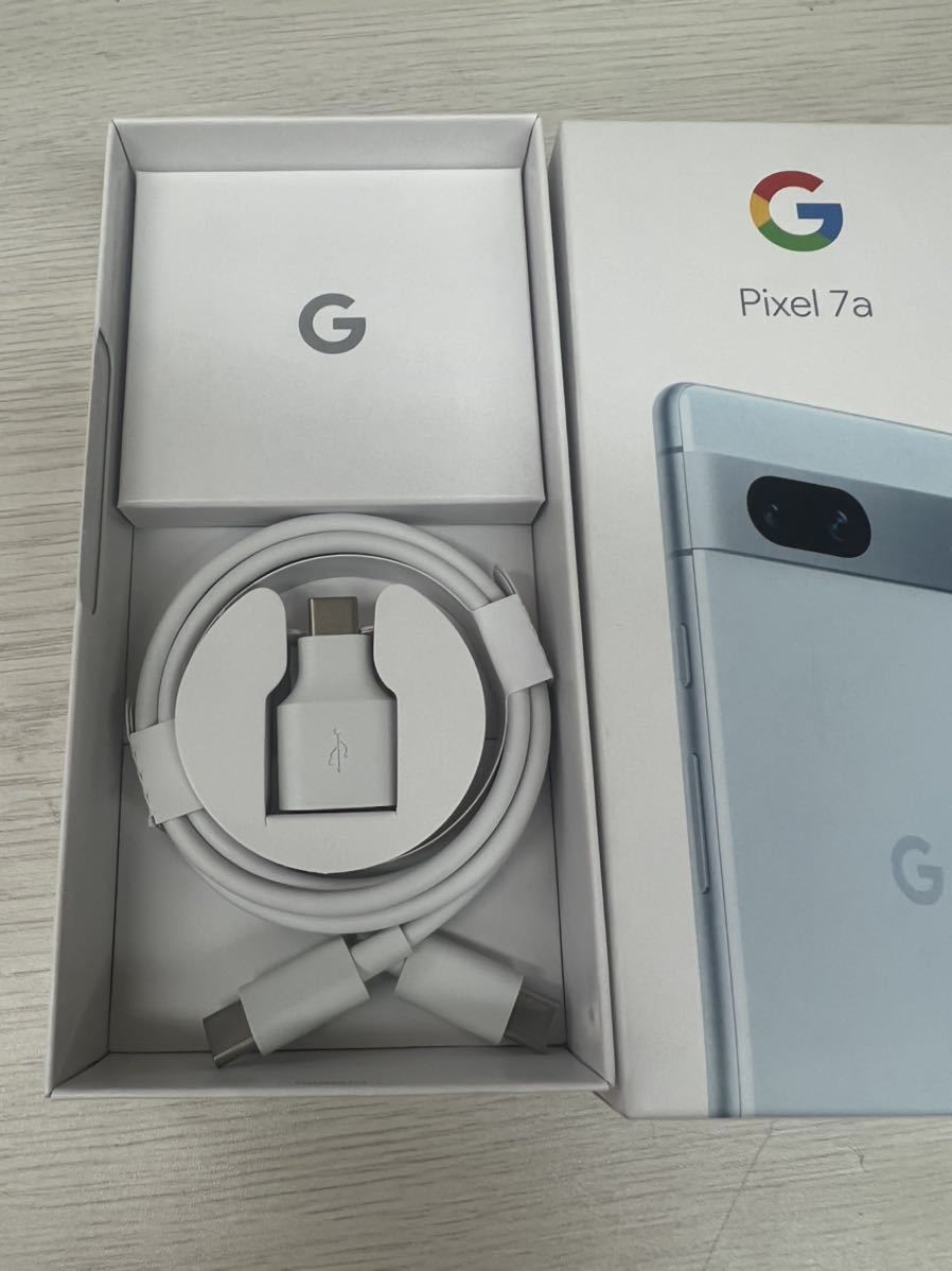 新品 Google Pixel 7a 128GB Sea（水色） グーグルピクセル7a (20224)_画像4