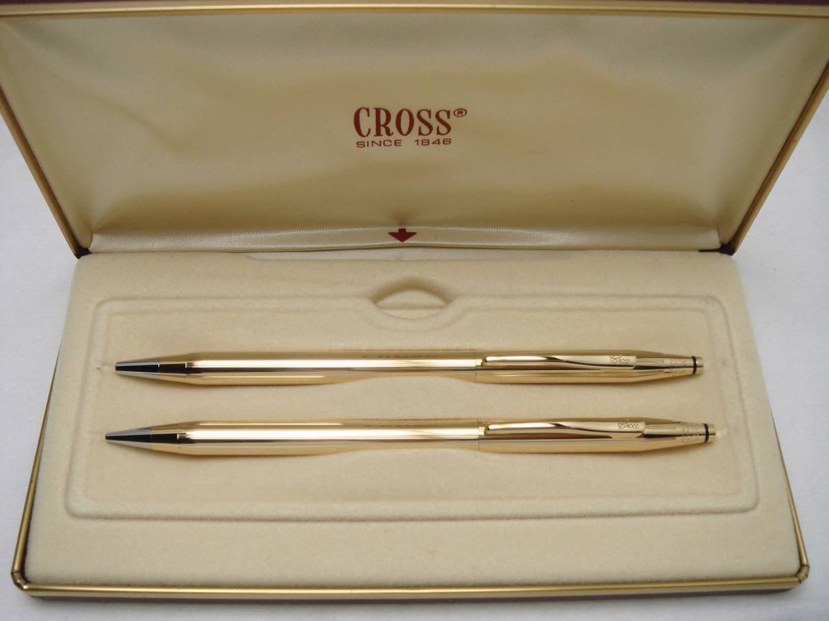 ボールペン クロス CROSS クラシック センチュリー 18金張り - 筆記具