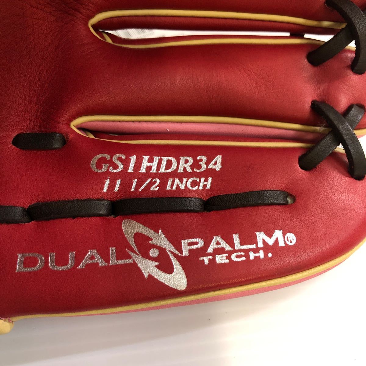 G-8372 タグ付き未使用品 ローリングス Rawlings HOH 女子ソフトボール 内野手用 GS1HDR34 グローブ グラブ ソフト 野球_画像5