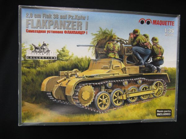 ★　マケット　1/35 2.0cm Flak 38 auf Pz.kpfw Ⅰ　　FLAKPANZER Ⅰ ★_画像1