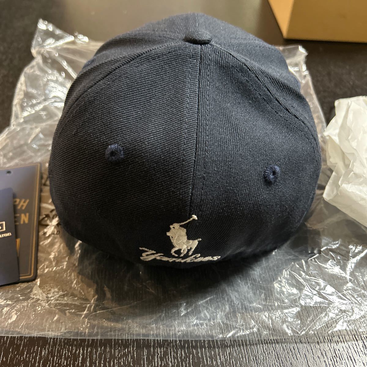 Ralph Lauren ラルフローレン × New Era ニューエラ ヤンキースMLB コレクション キャップ　限定　ネイビー_画像2