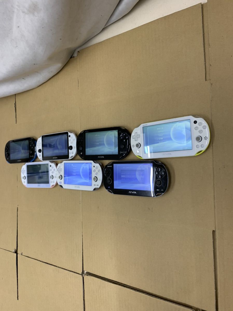 SONY PS Vita プレイステーション ヴィータ PCH-1000 PCH-2000 まとめ ジャンク扱い 1206-226_画像3