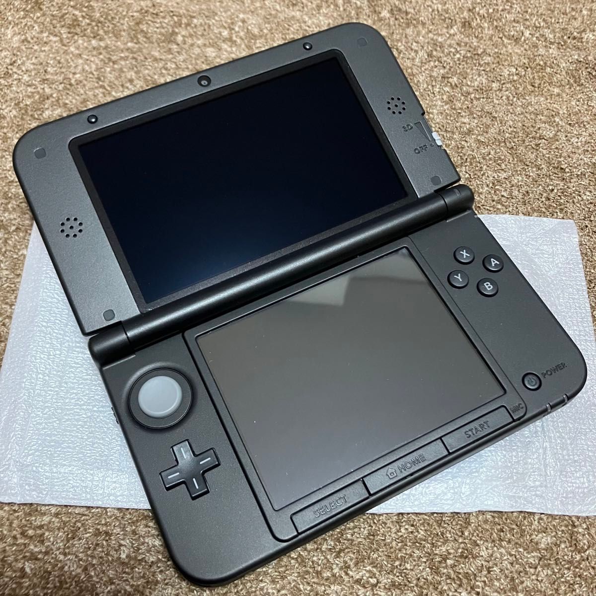 ニンテンドー3DS LL ブルー×ブラック　未使用に近い　完品　極美品　充電器付き　希少