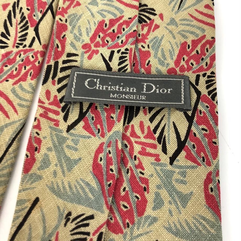 Christian Dior クリスチャンディオール 総柄 ネクタイ ビジネス ファッション メンズ 小物 送料無料 おしゃれ 衣類_画像3