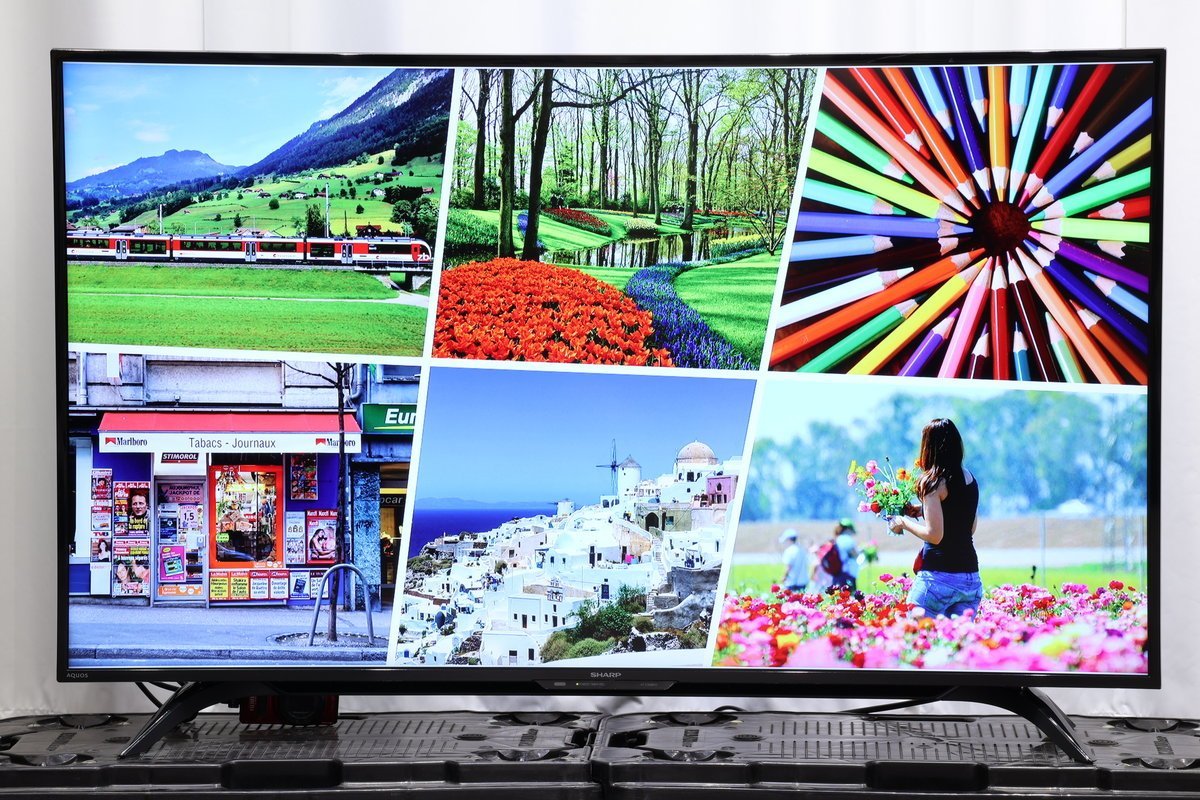 50インチ液晶4Kテレビ SHARP 4T-C50BH1(2020年製造)HDR/WIFI/ ■シャープ AQUOS★Joshin2261●1円開始・直接引渡可_画像1