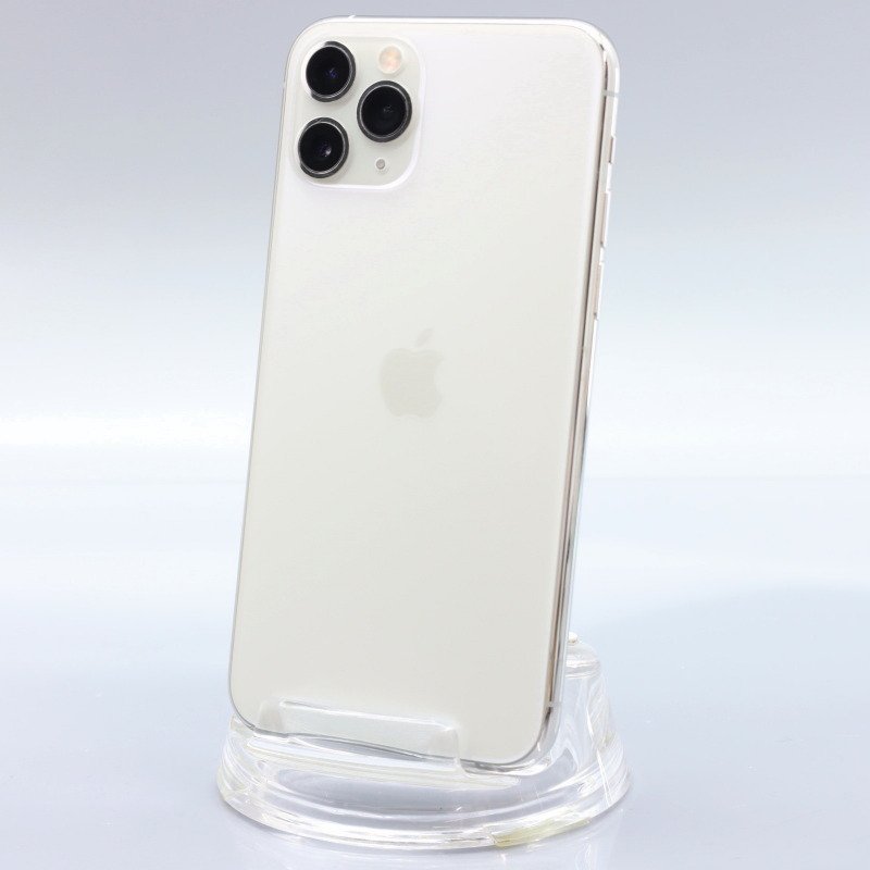 Apple iPhone11 Pro 256GB Silver A2215 MWC82J/A バッテリ81% ■au★Joshin1944【1円開始・送料無料】_画像1