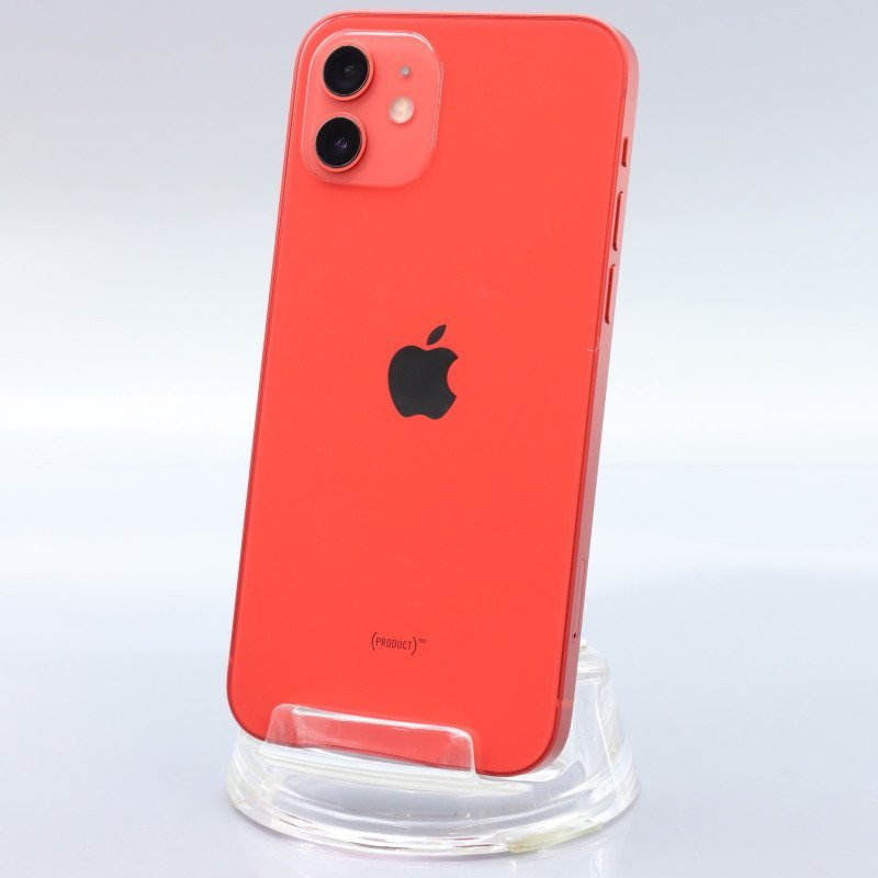 Apple iPhone12 64GB (PRODUCT)RED A2402 MGHQ3J/A バッテリ86% ■SIMフリー★Joshin4969【1円開始・送料無料】_画像1