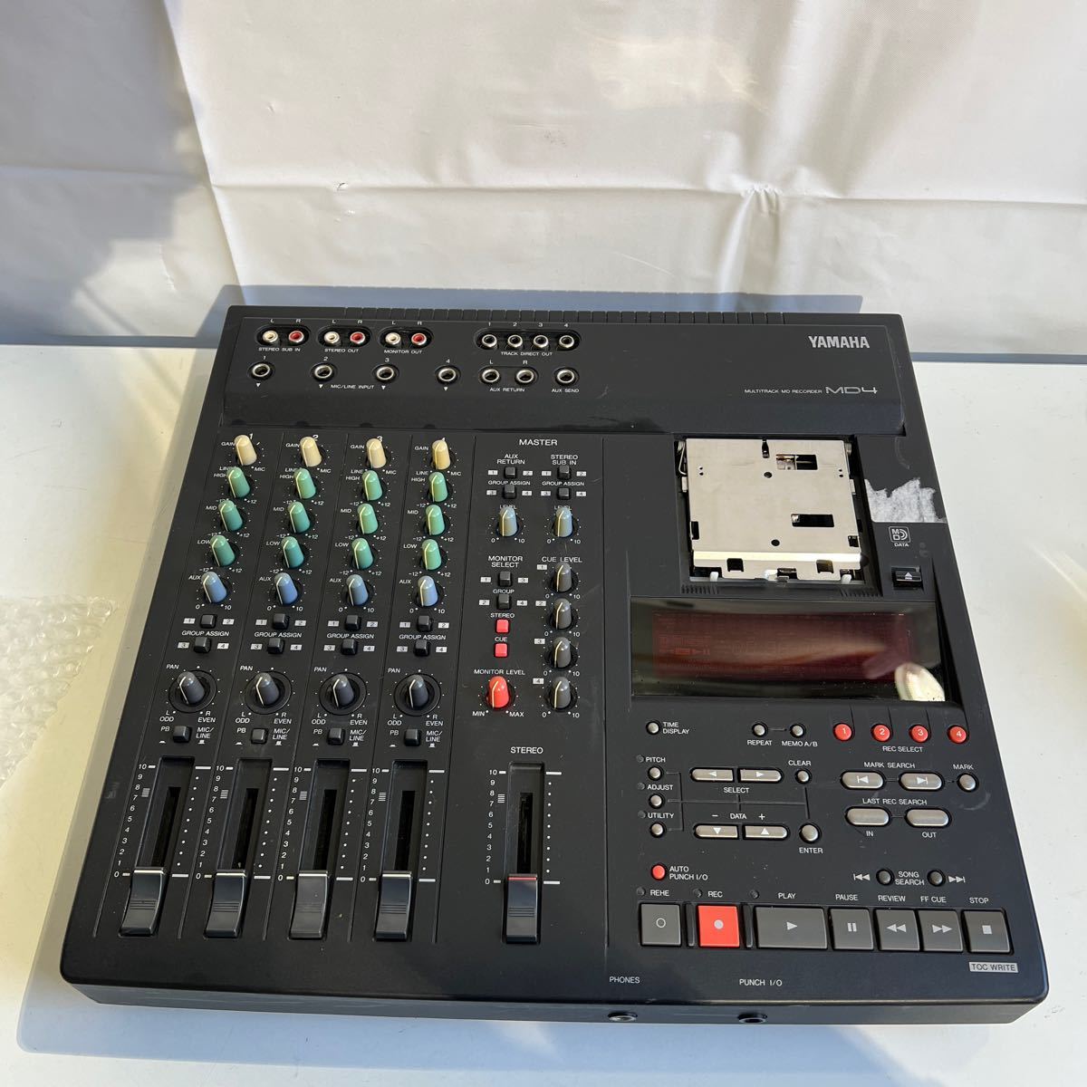 ★☆ 管S231227 f ☆ ★ Yamaha MD4 Multitrack MD Recorder ヤマハ ジャンク☆★