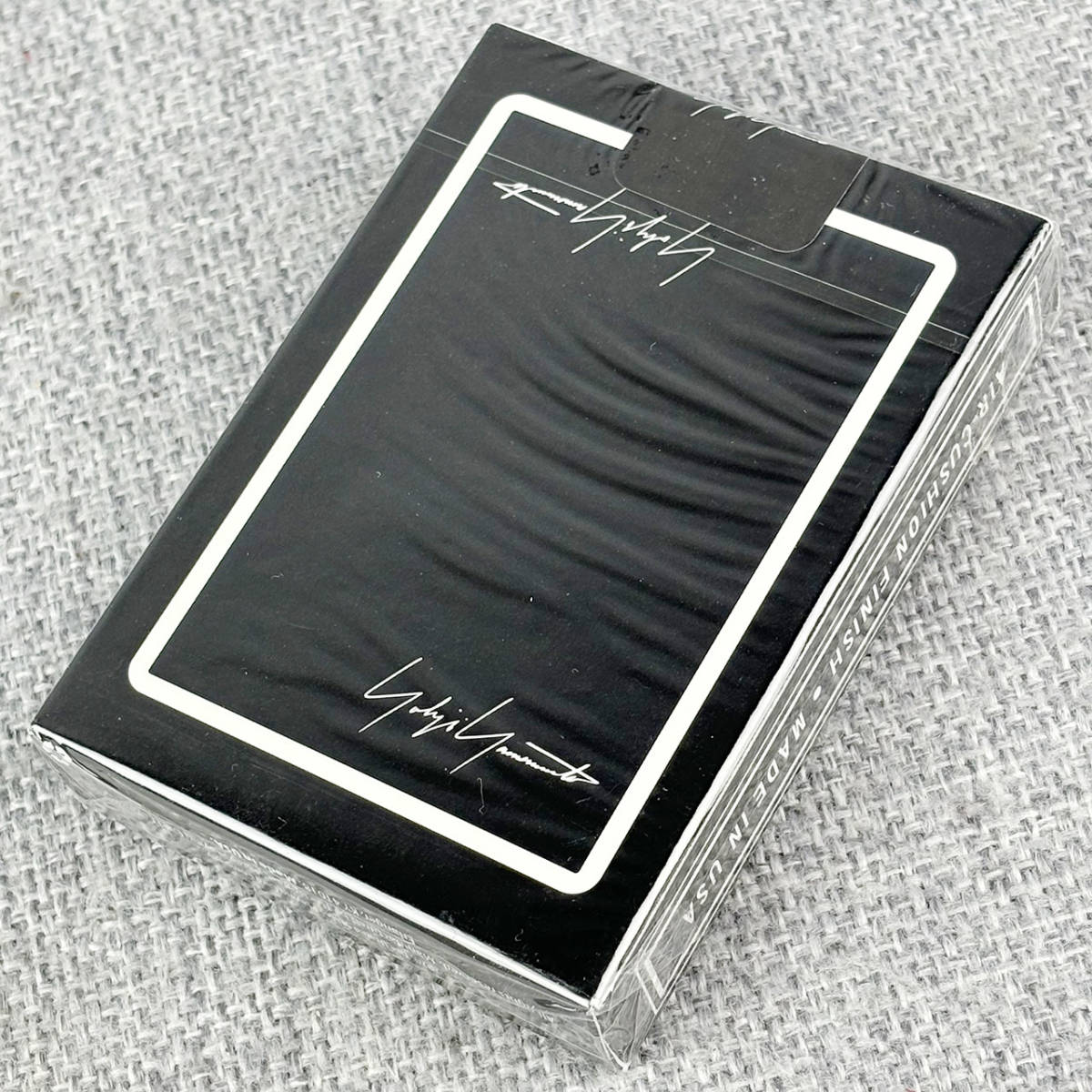 未開封★Yohji Yamamoto Playing Cards ヨウジヤマモト トランプ プレイングカード 箱入り 黒 特別限定アイテムの画像3