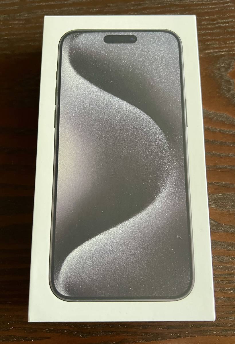 新品未開封・ iPhone 15 Pro Max ・ 256GB ・ ブラックチタニウム