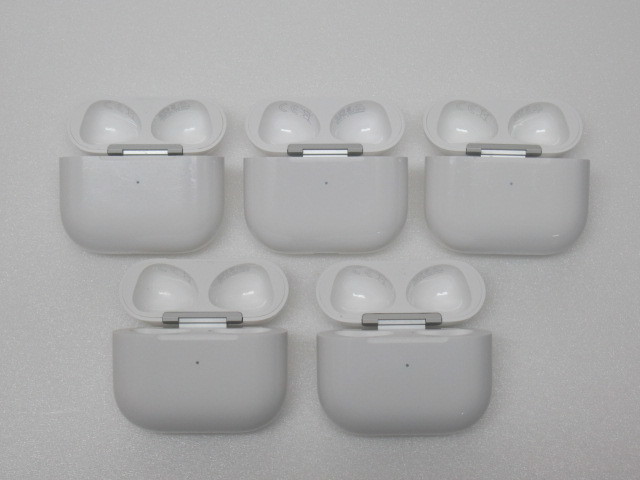 1.■Apple AirPods 第3世代 アップル エアポッズ ワイヤレスイヤホン A2564、A2565、A2566 5個セット 正規品 訳有 送料無料！_画像8