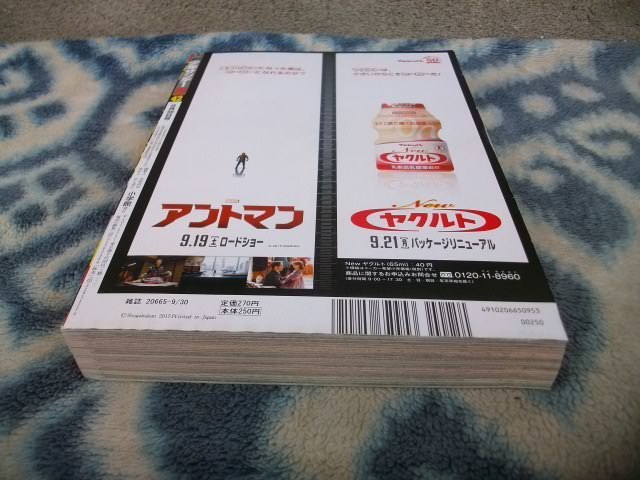 白石麻衣 グラビア ＆ 古見さんは、コミュ症です。 連載前読切掲載号 週刊少年サンデー２０１５年４２号 極美品 江戸川コナン 名探偵コナン_画像8