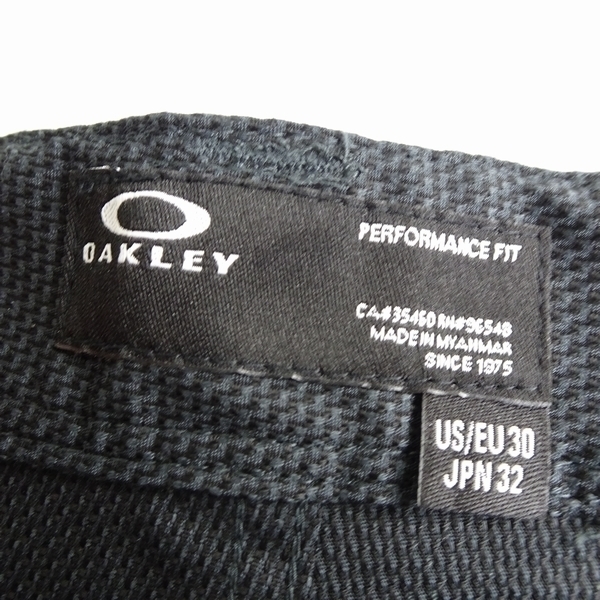 OAKLEY オークリー スカル 新品 定価1.3万 T/Cストレッチドビー 織り柄 ジョガーパンツ ゴルフウェア FOA404233 02E 34 ▲033▼kkf029ky_画像6