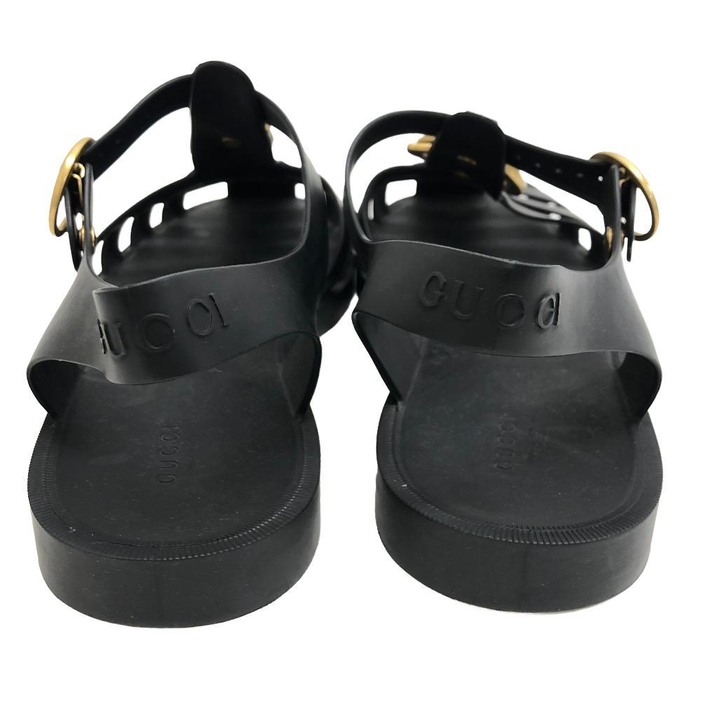 GUCCI ラバー グルカサンダル サイズ10 GUCCI ラバーグルカサンダルサイズ10