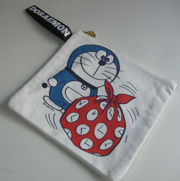  Doraemon canvas cloth pouch unused goods tax included regular price 2.530 jpy general merchandise shop time ....