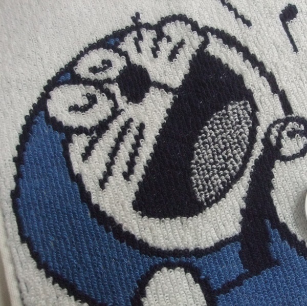  Doraemon towel handkerchie unused goods general merchandise shop Doraemon embroidery JAPAN CULTURE anime manga record 