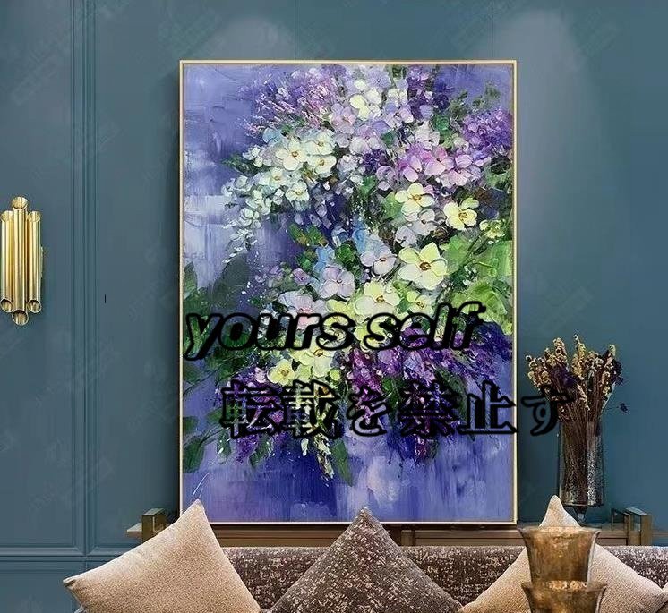  popular new goods * living room equipment ornament ... hand ... oil painting .. flower 