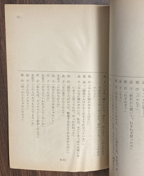 夢に見た日々 第六回台本 千葉真一/桃井かおり/佐野量子/坂上忍/三崎千恵子/なぎら健壱/幸亜矢子/谷村昌彦/山田太一_画像2