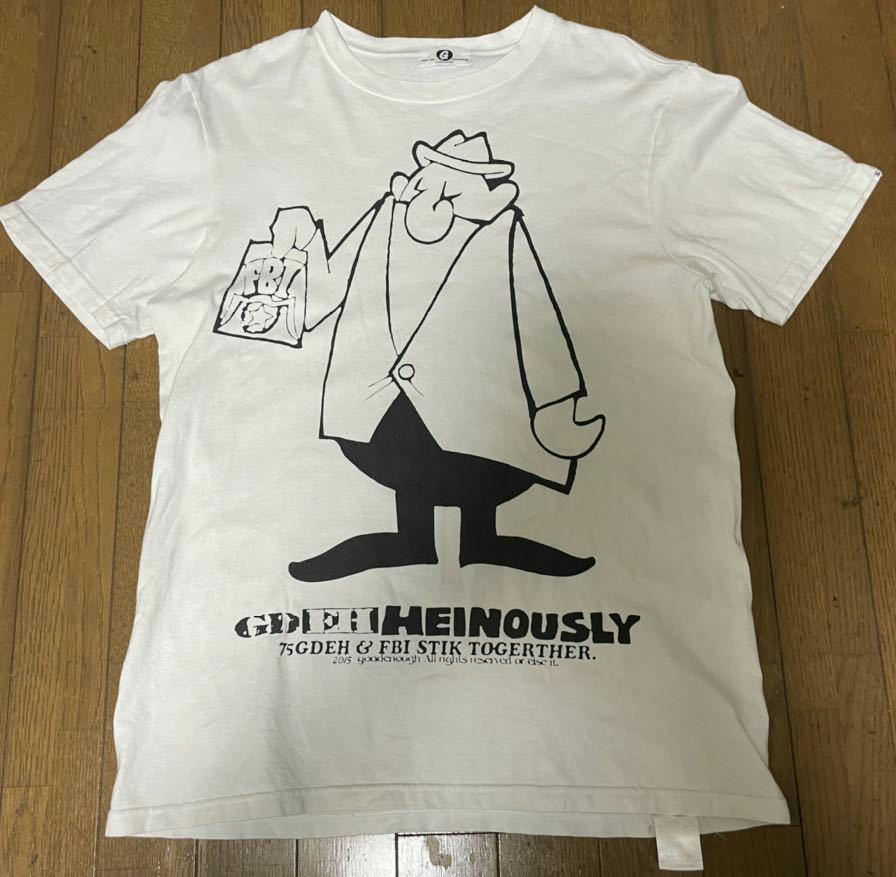 グッドイナフ　GOODENOUGH 復刻FBI Tシャツ_画像1