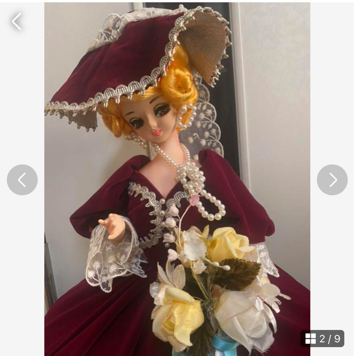 フランス人形 65センチ 美品 カラードレス フランス人形 人形 フランス人形 65センチ 美品 カラードレス フランス人形 人形