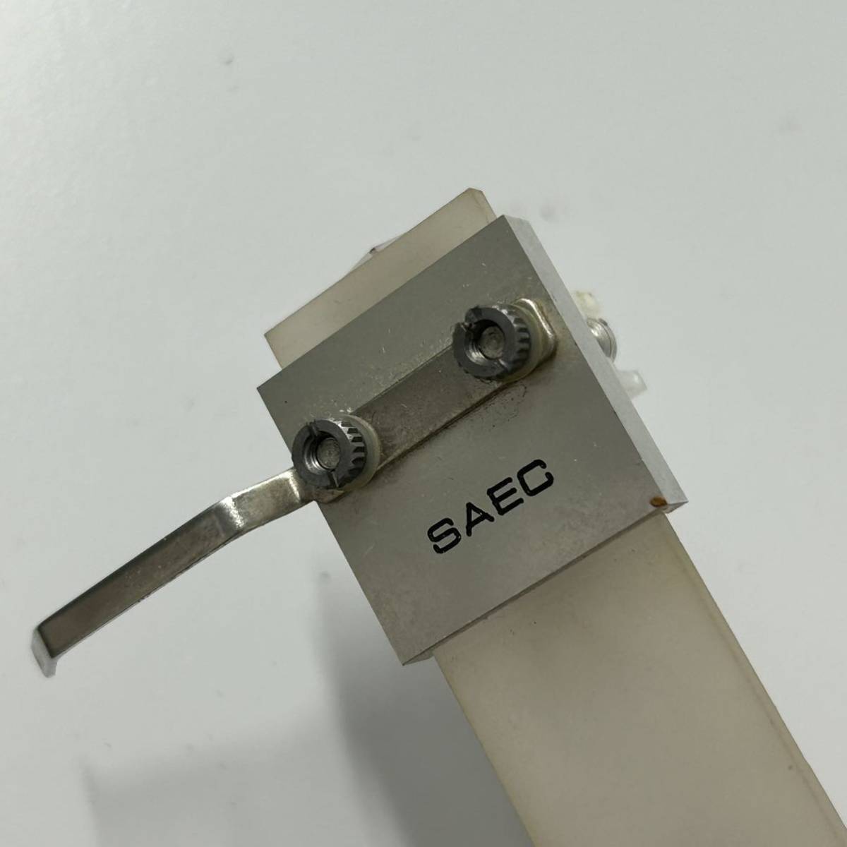SAEC セラミックヘッドシェル 、DENON DL-305 カートリッジ 針先なし_画像6