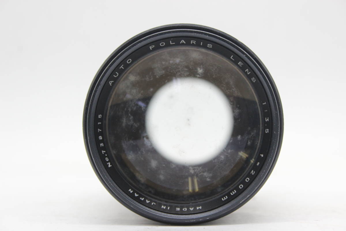 【訳あり品】 Auto Polaris Lens 200mm F3.5 レンズ s3869_画像2