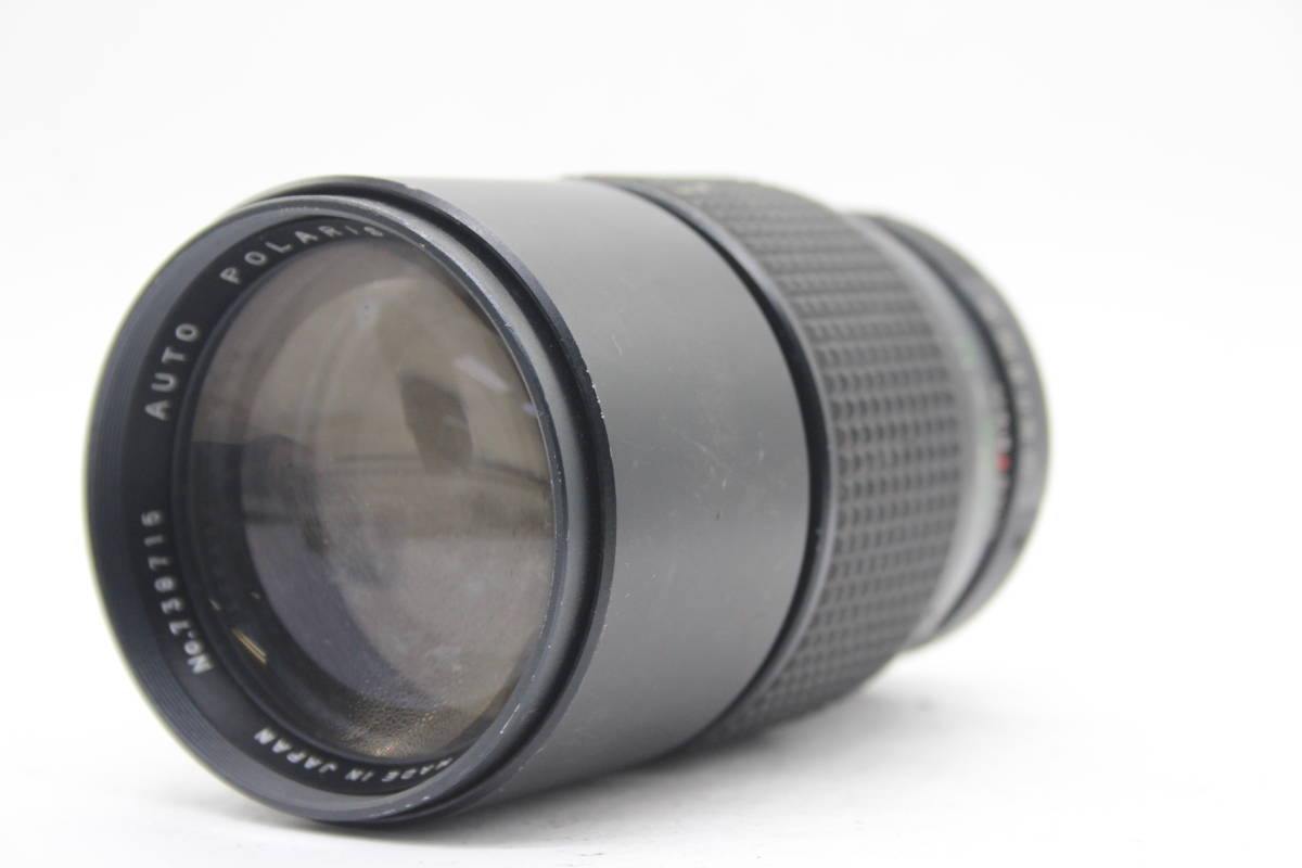 【訳あり品】 Auto Polaris Lens 200mm F3.5 レンズ s3869_画像1