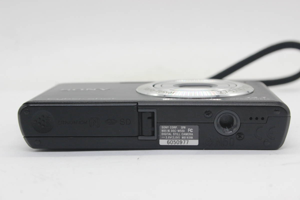 【返品保証】 ソニー Sony Cyber-shot DSC-W550 ブラック 4x バッテリー付き コンパクトデジタルカメラ s3907_画像7