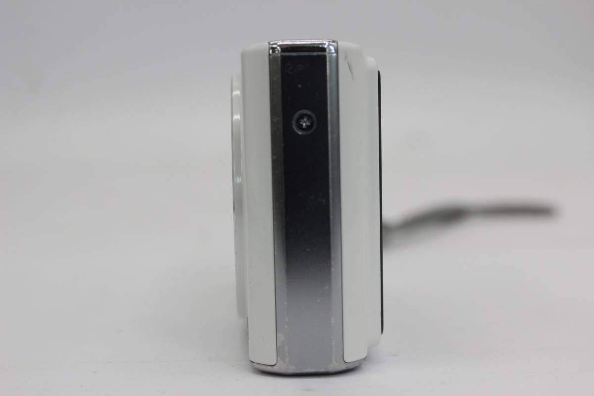 【返品保証】 【元箱付き】パナソニック Panasonic Lumix DMC-FX35 ホワイト バッテリー チャージャー付き コンパクトデジタルカメラ s4700_画像3