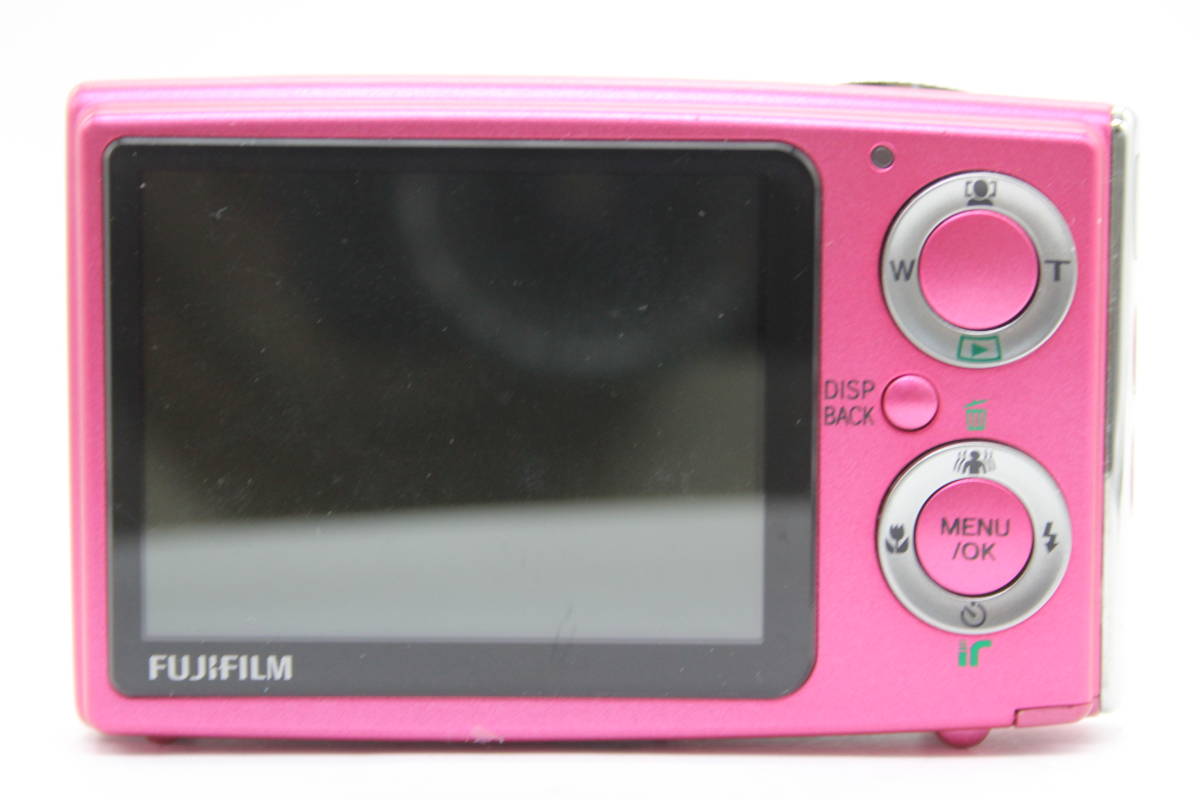 【返品保証】 フジフィルム Fujifilm Finepix Z10fd ピンク 3x バッテリー付き コンパクトデジタルカメラ s4726_画像4
