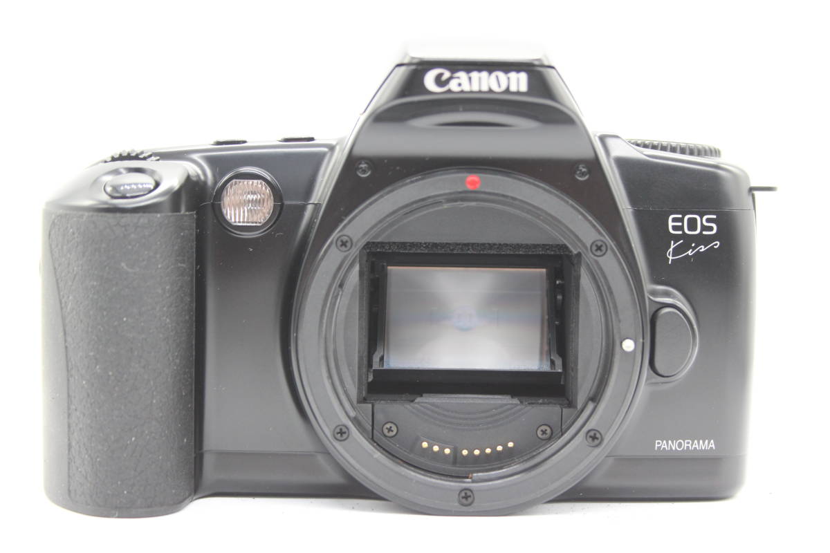 【美品 返品保証】 【元箱付き】キャノン Canon EOS Kiss Panorama ブラック ボディ s4502_画像2