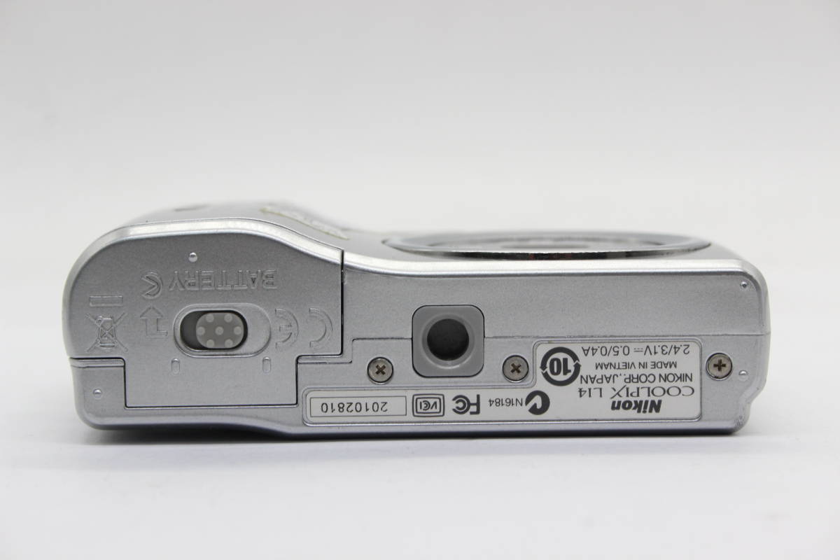 【返品保証】 【便利な単三電池で使用可】ニコン Nikon Coolpix L14 Nikkor 3x コンパクトデジタルカメラ s4893の画像7