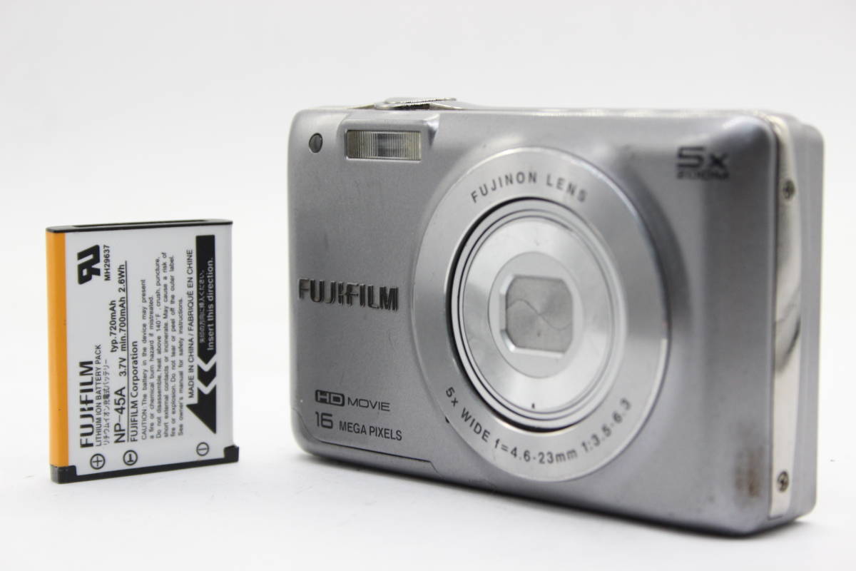 【返品保証】 フジフィルム Fujifilm Finepix JX680 5x Wide バッテリー付き コンパクトデジタルカメラ s4915