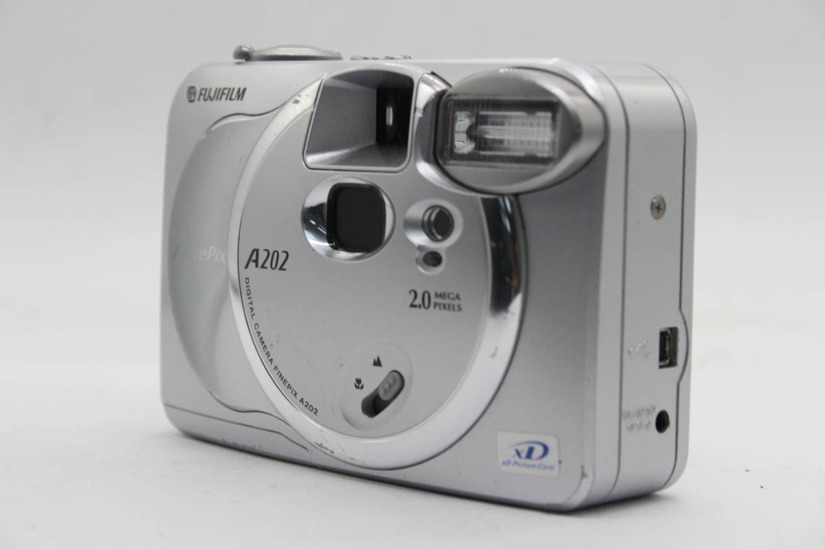 【返品保証】 【便利な単三電池で使用可】フジフィルム Fujifilm Finepix A202 コンパクトデジタルカメラ s4927