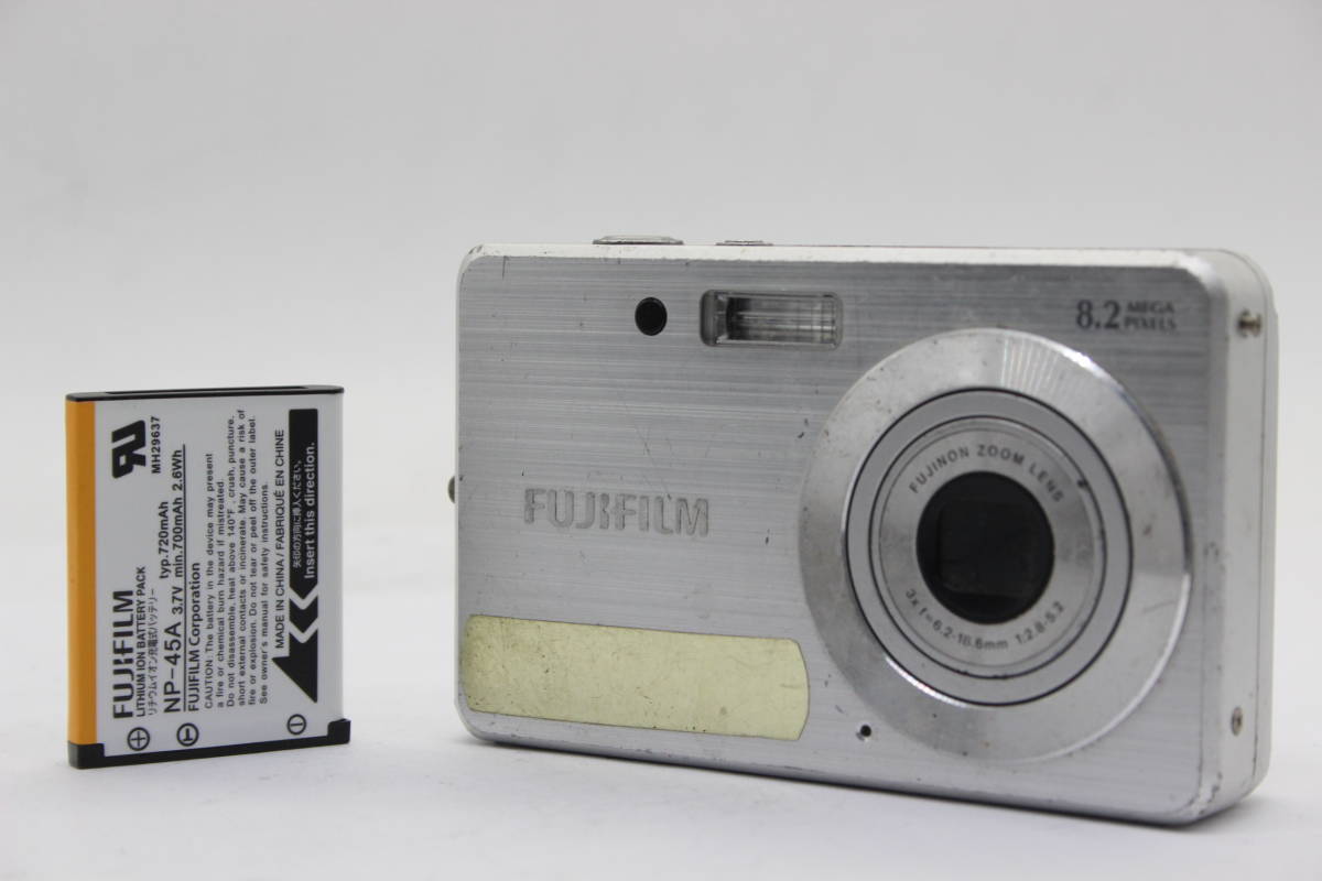 【返品保証】 フジフィルム Fujifilm Finepix J10 3x バッテリー付き コンパクトデジタルカメラ s4928_画像1