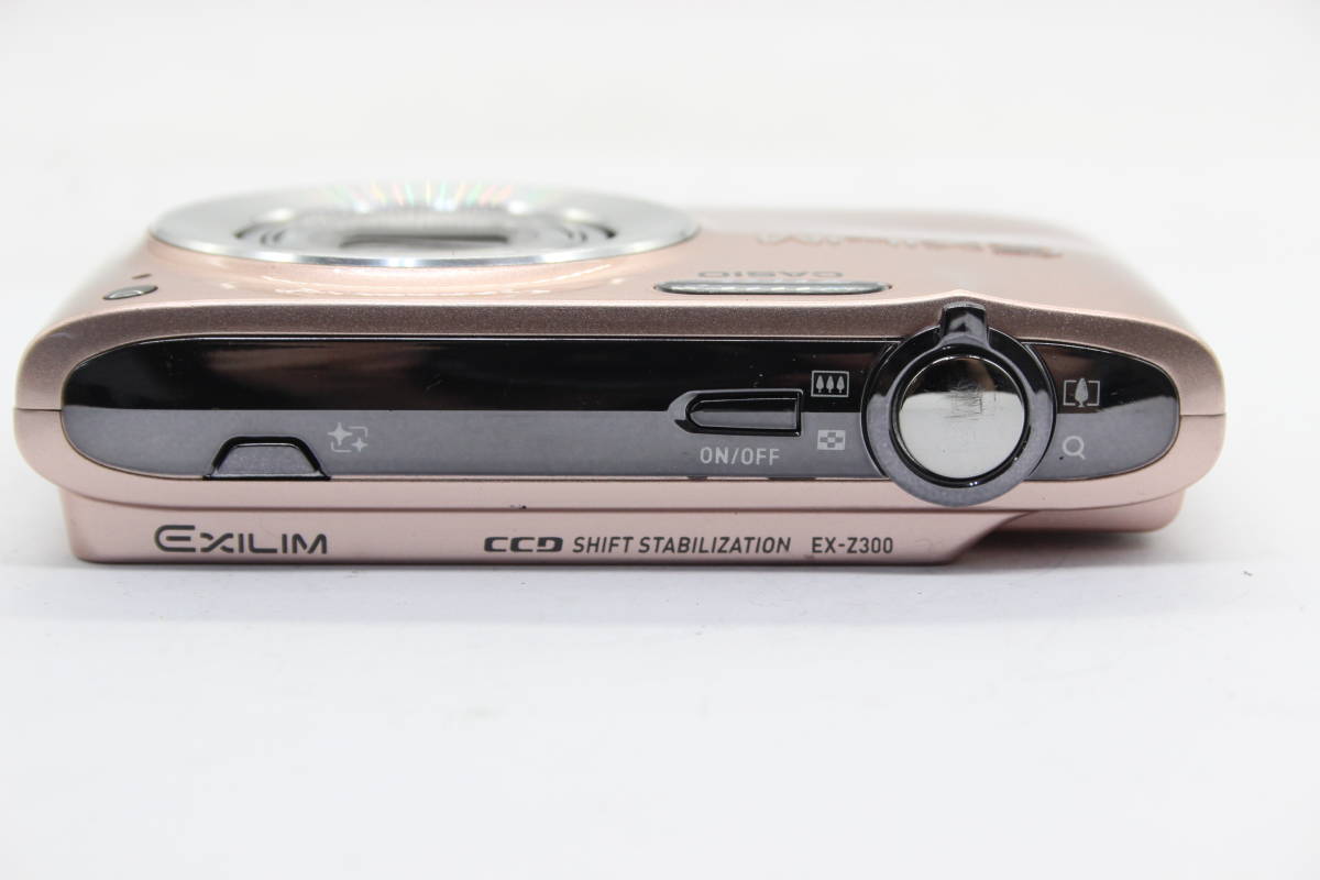 【返品保証】 カシオ Casio Exilim EX-Z300 ピンク 28mm Wide 4x バッテリー付き コンパクトデジタルカメラ s4940_画像6