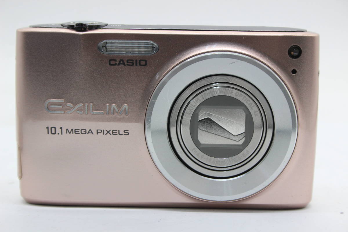 【返品保証】 カシオ Casio Exilim EX-Z300 ピンク 28mm Wide 4x バッテリー付き コンパクトデジタルカメラ s4940_画像2