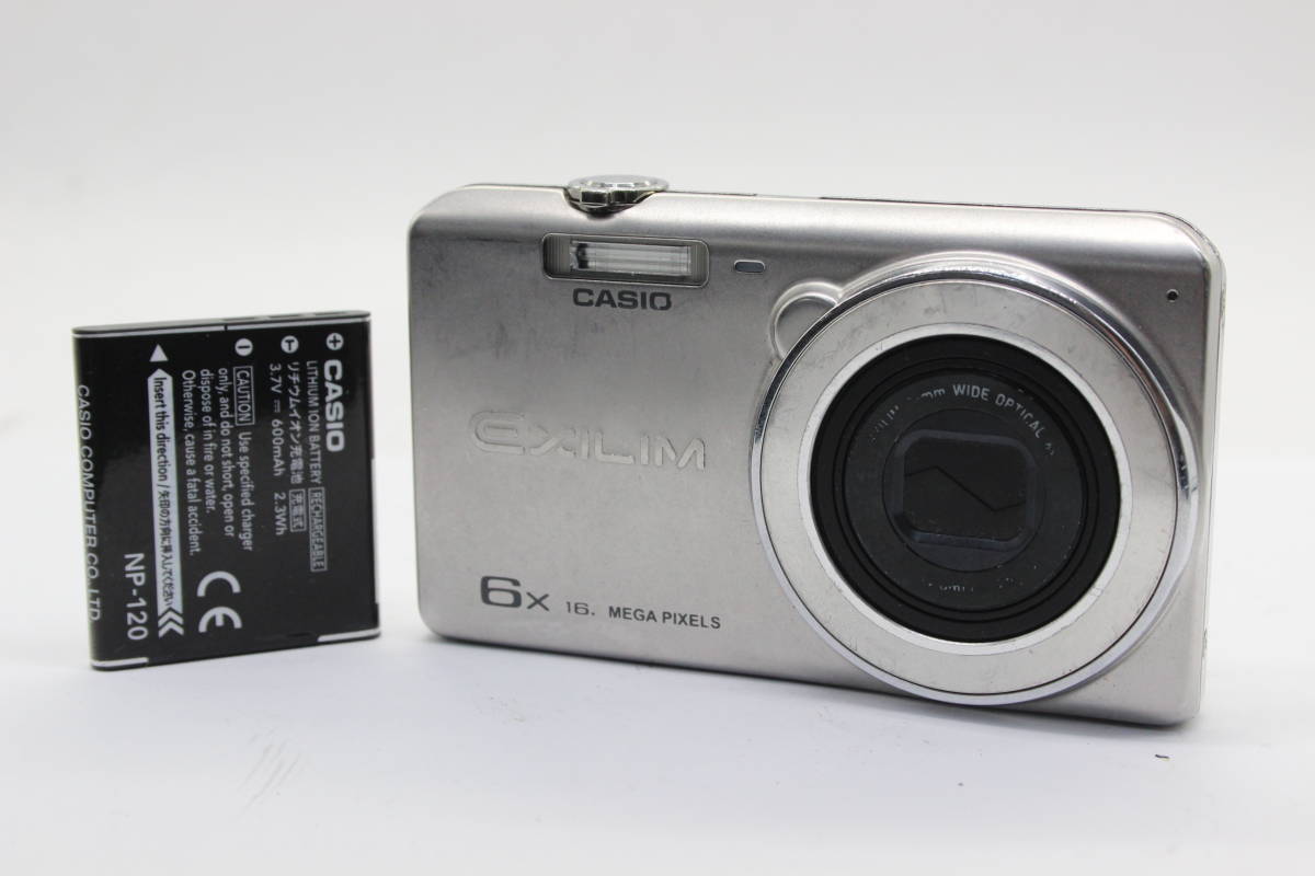 【返品保証】 カシオ Casio Exilim EX-ZS26 6x バッテリー付き コンパクトデジタルカメラ s5037