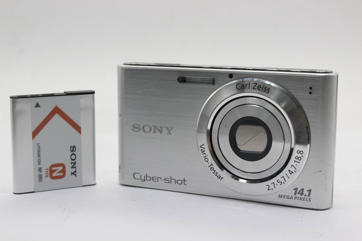 【返品保証】 ソニー SONY Cyber-shot DSC-W320 4x バッテリー付き コンパクトデジタルカメラ s5079の画像1