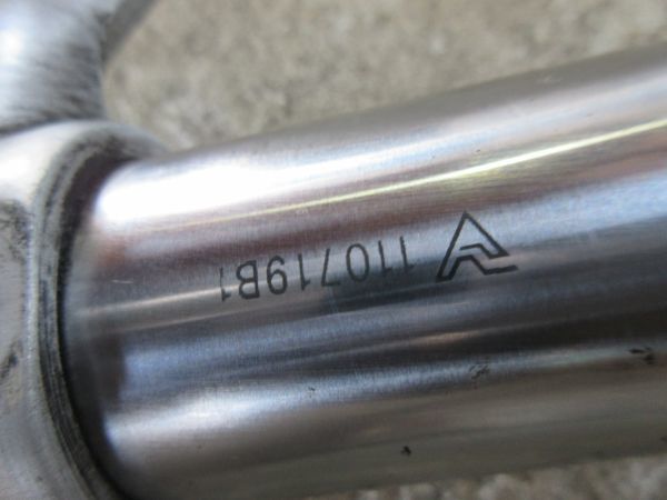 【B9581】アプリリア.RS4-125フロントフォーク一式.美品【茨城発】ZD4TW003BS/検索apriliaRS4-125/アプリリアRS125_画像3