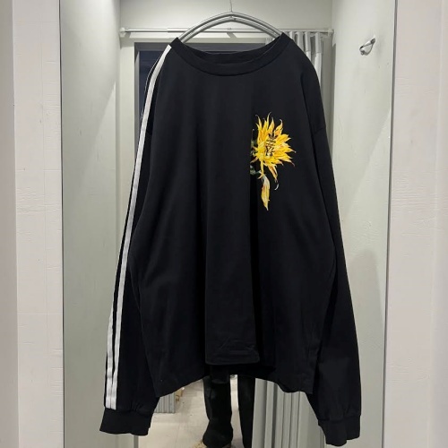 Y's Yohji Yamamoto × Adidas ワイズ ヨウジヤマモト アディダス 50th CACTUS FLOWER PRINT LONG T-SHIRT フラワー Tシャツ XL 中目黒