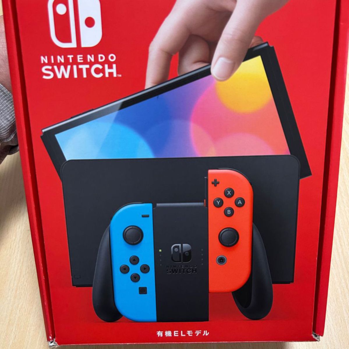 Nintendo Switch（有機ELモデル）ネオンブルー・ネオンレッド 新品未